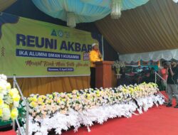 La Ode Darwin Sebagai Alumni dan Bupati Mubar, Ini Keinginannya di Momen Reuni Akbar Alumni SMAN 1 Kusambi