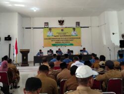 Pemkab Mubar Laksanakan Rakor Dana Desa Mendukung Program Nasional Ketahanan Pangan, Ini Pesan Bupati dan Wakil Bupati