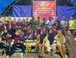 Penuh Haru, Mahasiswa KKN Reguler UHO Desa Lombujaya Muna Barat Gelar Ramah Tamah Perpisahan